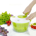 送料無料 水切り器 サラダスピナー サラダ水切り 野菜脱水機 野菜スピナー 野菜 スピナー 水切り ボウル ザル 回転式 5L大容量 手動 丸洗い キッチンアシスト 簡単 便利 キッチン便利グッズ お手入れ簡単 調理器具 調理道具 家族用 楽天海外通販