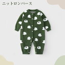 送料無料 長袖 ニット ロンパース ベビー服 カバーオール あったか ニット ベビー 赤ちゃん ニットロンパース 服 子供服 子ども服 お出かけ フォーマル お...