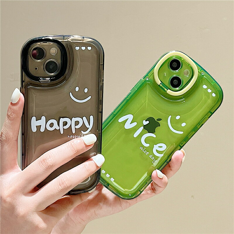 送料無料 iPhone13 ケース 互換品 カップル couple 笑顔 smile 透明 happy ブラック nice グリーン 高級感 レンズカバー アイフォン11 12 iPhone 12promax XSMax Pro XR 13promax XS X 13Pro スマホケース カバー 耐衝撃 楽天海外通販