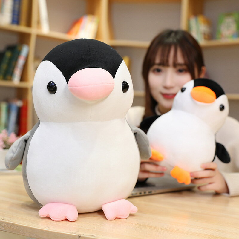 ペンギン 【35cm】送料無料 ぬいぐるみ 全2カラー ペンギン penguin 抱き枕 クッション インテリア 子供 おもちゃ 動物 可愛い 彼女に ふわふわで癒される 柔らか 心地いい プレゼント ギフト 楽天海外通販