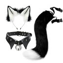 送料無料 コスプレ道具 狐耳 尻尾 ベル襟 3点セット ハロウィン きつねみみ きつねしっぽ cosplay コスチューム 仮装 変装 文化祭 イベント パーティー 学園祭 ハロウィン アニマル 動物 撮影衣装 楽天海外通販