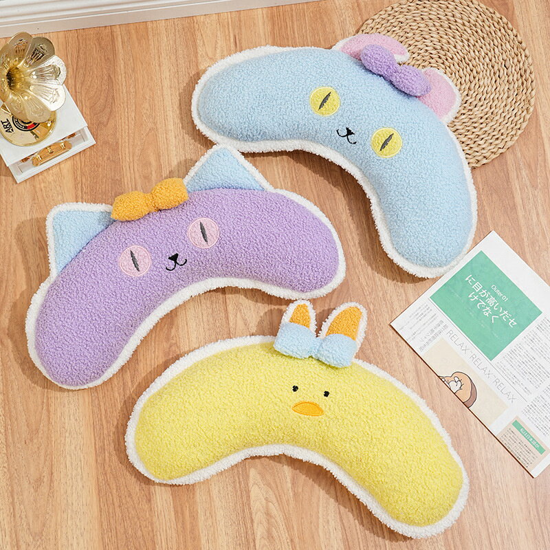 送料無料 犬 猫 枕 ペット用 あご枕 動物 ぬいぐるみ 全3色 ペット枕 キャット 可愛い まくら 抱き枕 ぬいぐるみ 猫用 犬用 留守番 うつぶせ うつ伏せ...