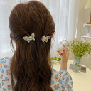 送料無料 3点セット 小さめ ヘアクリップ 蝶々春 バレッタ シンプル バンスクリップ 髪どめ ins かわいい キラキラ まとめ髪 ヘアアクセサリー ヘアアレ...