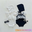 送料無料 New Arrival 子供水着 赤ちゃんの水着 キャップ付き オールインワン ロンパース 花柄 レース 袖なし 子供服 女の子 ガールズ ジュニア ラッシュガード 水着 キッズ 子ども用 スクール水着 みずぎ 海 プール ベビー水着 66 73 80 90 100cm 楽天海外通販