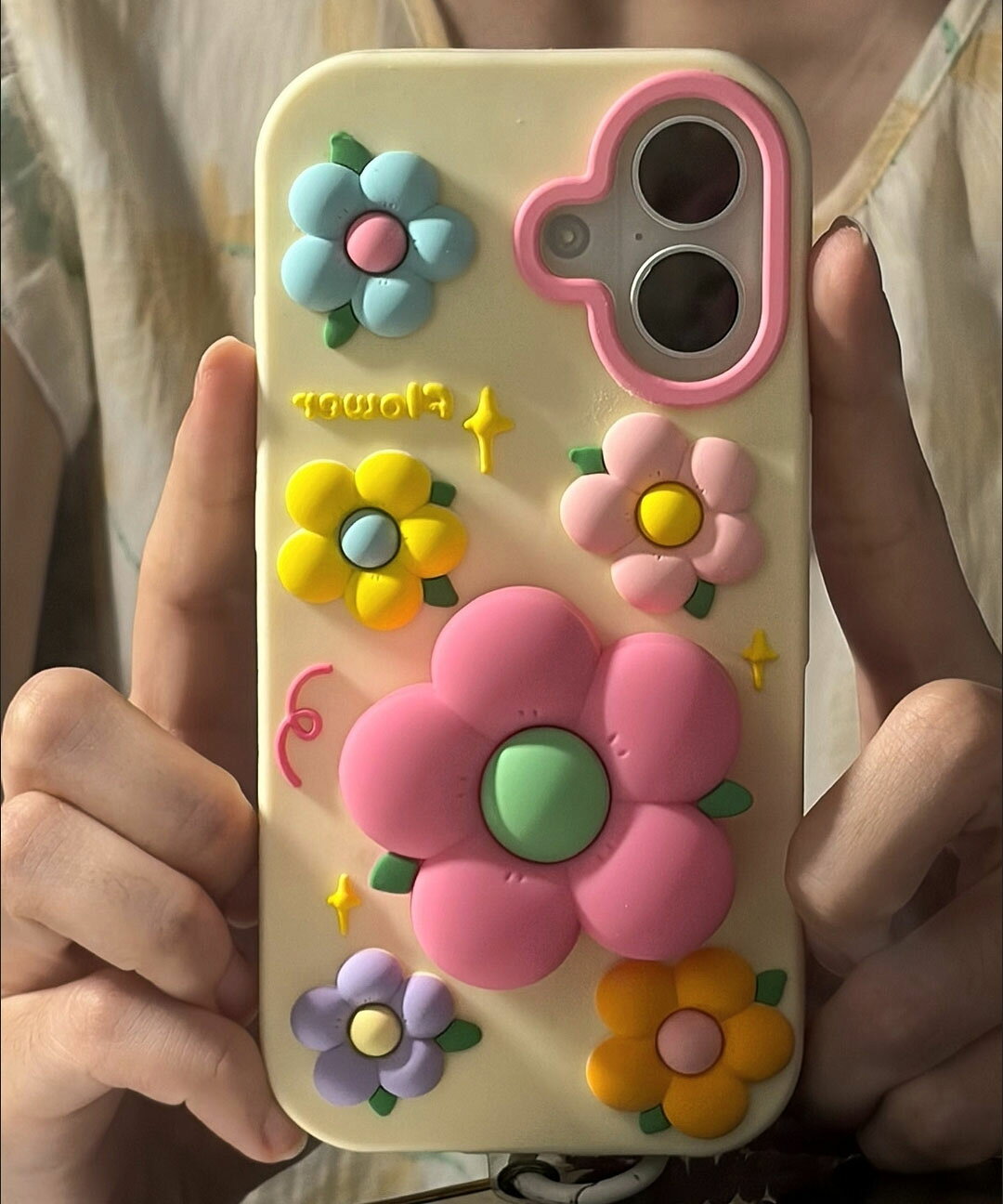 楽天市場】スマホケース立体花の通販