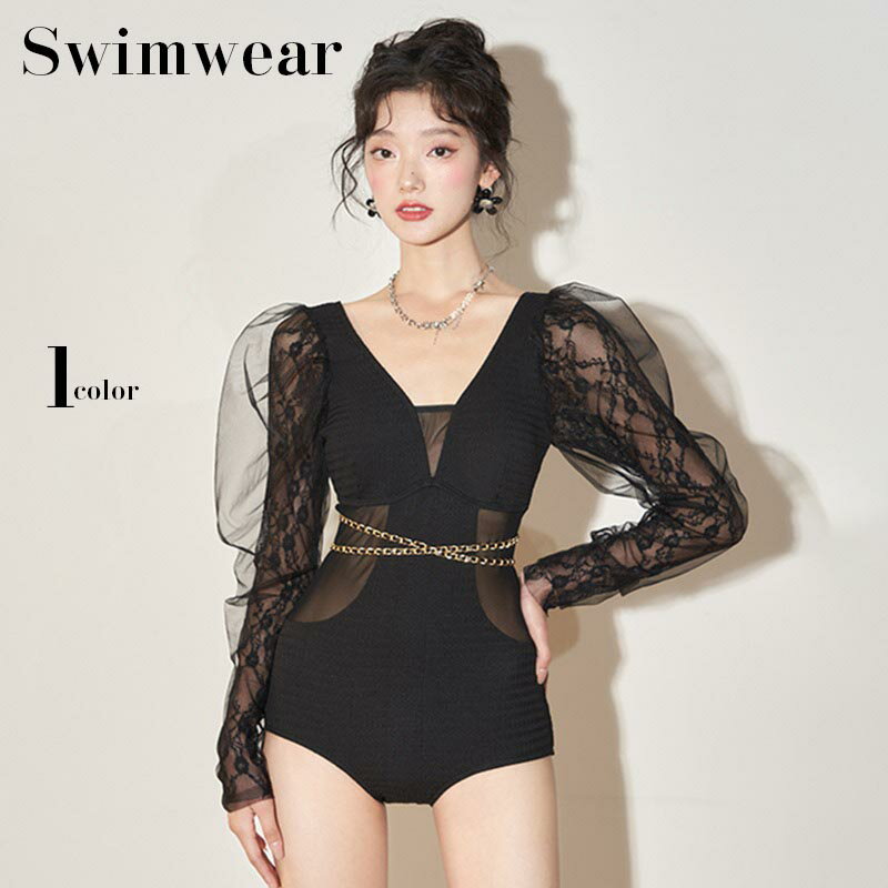 送料無料 水着 ワンピース 無地 レディース 体型カバー 大きいサイズ 深めVネック ママ水着 ミセス オトナ女子 無地 キレイめ 可愛い お洒落 海辺 プール ビーチ 夏 着痩せ 上品 無地 大人セクシー 20代 30代 40代 楽天海外通販