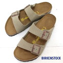 【SALE20%OFF】BIRKENSTOCK (ビルケンシュトック) アリゾナ スエード トープ ARIZONA SUEDE TAUPE(051461)(51463) / birkenstock arizona / コンフォートサンダル ビルケン / スエード サンダル / ドイツ製 / 正規取扱店 / 返品・交換不可