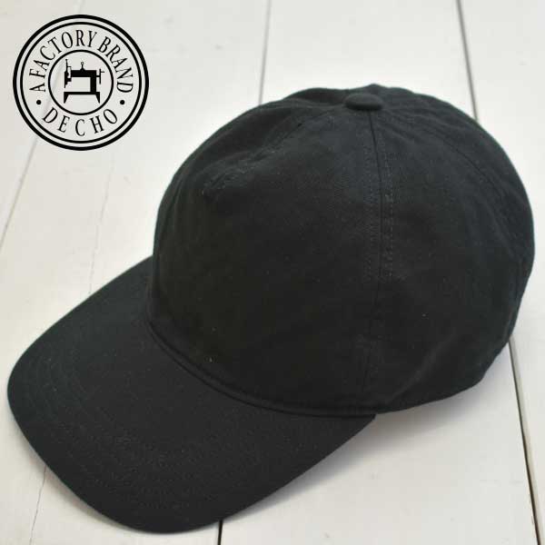 DECHO (デコー) サファリ キャップ SAFARI CAP -BLACK-1-5SD25 帽子 キャップ decho 日本製 正規取扱店