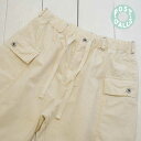 POST OVERALLS (ポストオーバーオールズ) イージー ウォークアバウト ショーツ E-Z WALKABOUT Shorts -cotton dobby ripstop natural-POST O'ALLS メンズ シューパン ショートパンツ イージーパンツ 日本製 正規取扱店 送料無料(4)