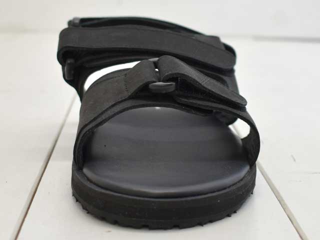 MARBLE WEB SHOPのREPRODUCTION OF FOUND リプロダクション オブ ファウンド BRITISH MILITARY SANDAL-BLACK NUBUCK- ブリティシュ ミリタリー サンダル 1837NL メンズ サンダル ミリタリーサンダル スポーツサンダル アウトドアサンダル 靴 正規取扱店｜アングル3