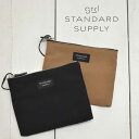 STANDARD SUPPLY(スタンダードサプライ)シンプルシティ ティッシュ ポーチ SIMPLICITY / TISSUE POUCH メンズ レディース ポーチ ティッシュ ポーチ コットン ナイロン シンプル 64クロス ロクヨンクロス 大人 ベーシック 日本製