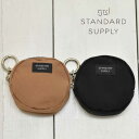 STANDARD SUPPLY(スタンダードサプライ)シンプルシティ ラウンド チャーム ポーチ M　SIMPLICITY / ROUND CHARM POUCH M メンズ レディース ポーチ チャーム コットン ナイロン シンプル 64クロス ロクヨンクロス 大人 ベーシック 日本製 送料無料