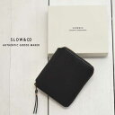 SLOW (スロウ) ミニ ラウンド ウォレット mini round wallet SO737I メンズ レディース 財布 ミニ 小さめ 二つ折り 本革 ブランド 日本製 送料無料