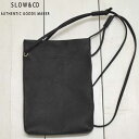 スロウ ミニショルダーバッグ メンズ SLOW (スロウ) ショルダーバッグ S shoulder bag S 【embossing 】300S136J メンズ レディース ショルダーバッグ ポーチショルダー 本革 ブランド 日本製 送料無料