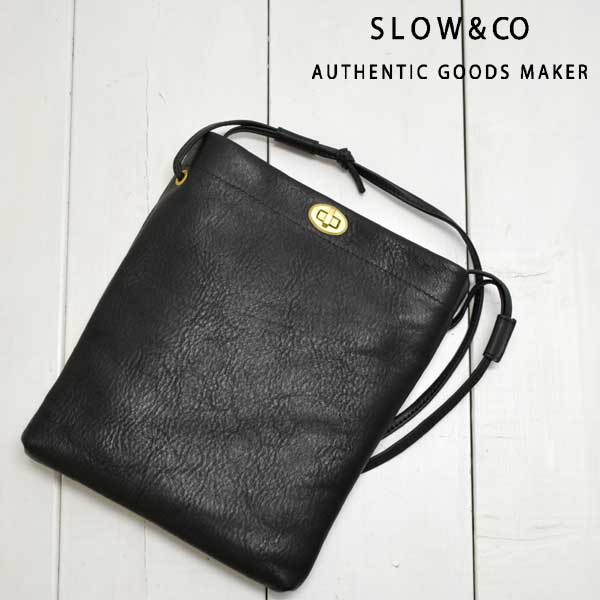 スロウ ショルダーバッグ メンズ SLOW (スロウ) ミニ ショルダーバッグ mini shoulder bag 【bono 】49S300K メンズ レディース ショルダーバッグ ポーチショルダー 本革 ブランド 日本製 送料無料