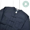 POST OVERALLS (ポストオーバーオールズ) ポスト シノア DV De Luxe Railroader 2 DV -crinkle taffeta w/Thinsulate navy-POST O'ALLS メンズ レディース ナイロン カバーオールジャケット フレンチチャイナジャケット 日本製 正規取扱店 送料無料