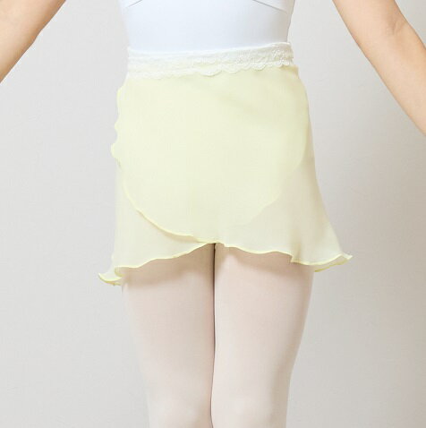 【フェアリーマリー】ジュニア キッズ バレエ 巻きスカート マキ スカート子供 ジュニア シフォン素材 丈35センチ 丈28センチ　MAKI40-35RJ