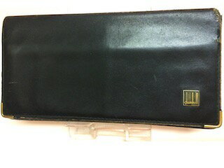 【USED】 Cartier／カルティエ 財布 二つ折り長財布 レザー ブラック 札入れ財布【中古】【最小送料】