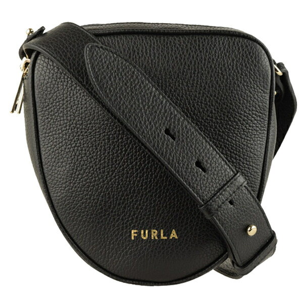 新品同様【FURLA 】ワンショルダーバッグ キャビアスキンレザー