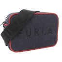 お買い物マラソン限定 当店全品エントリーでポイント10倍 フルラ FURLA REAL MINI CAMERA CASE ショルダーバッグ バッグ デニム BLU+RUBY+NERO ブルールビーネロ ブルールビーブラック系 レディース wb00243ax07960613s