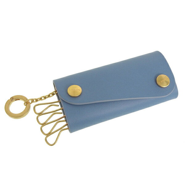 イルビゾンテ/IL BISONTE 4連キーケース 鍵入れ レザー ブルー系 メンズ レディース skh115pv0039bl274h