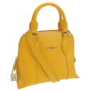 フルラ FURLA VITTORIA DOME ショルダーバッグ ハンドバッグ 2WAY バッグ レザー イエロー系 レディース vittoriadomes-poll アウトレット