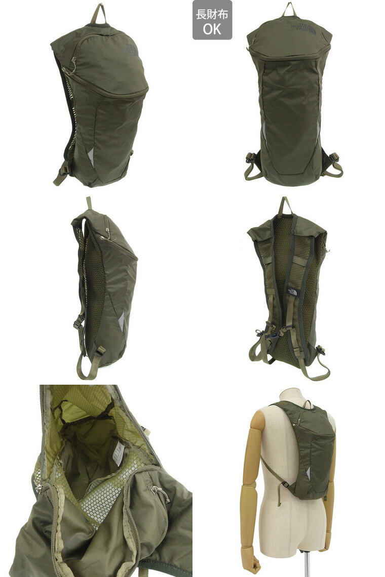 ノースフェイス バッグ 6L メンズ アウトレット ランニング用パック リュック ナイロン オリーブグリーン Martin Wing LT NM61713-BO THE NORTH FACE