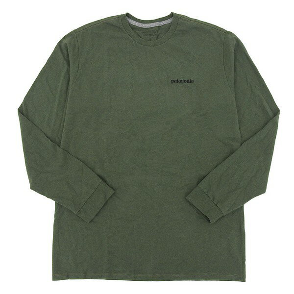 パタゴニア 衣類 メンズ ロンt グリーン M'S L/S P-6 LOGO RESPONSIBILI-TEE PATAT-LTM38518TPGN PATAGONIA