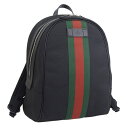 グッチ バッグ メンズ レディース リュックサック アウトレット キャンバス レザー ブラックマルチ 630918KWTJN8251 GUCCI