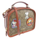 R[` obO fB[X 2WAY nhobO AEgbg J[L bhEbh}` SIGNATURE SNOOPY PATCHES PAIL CE847IMT1O COACH