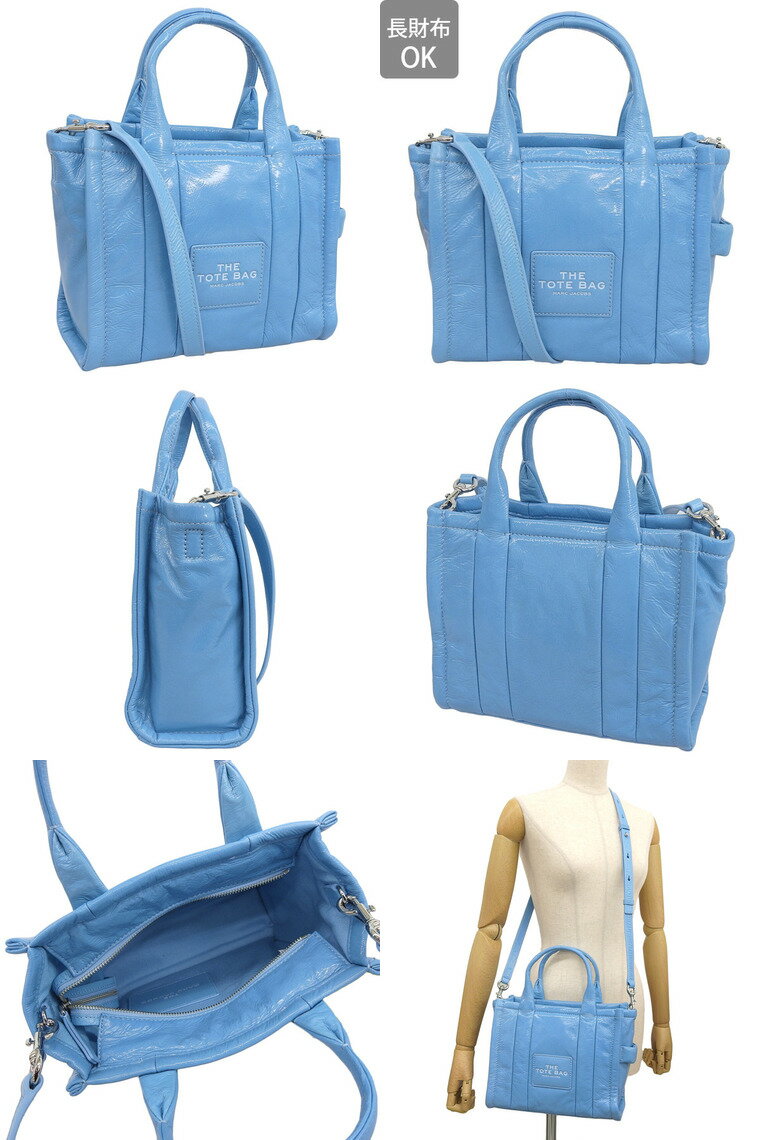 マークジェイコブス バッグ レディース 2WAY トートバッグ ブルー H065L01PF22-435 MARC JACOBS