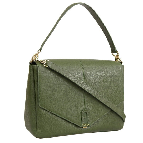 フルラ バッグ レディース ショルダーバッグ 2WAYバッグ アウトレット レザー グリーン DAFNE M SHOULDER BAG WB00543BX0305EDE00 FURLA