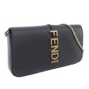 フェンディ バッグ レディース ショルダーバッグ レザー ブラック 8BS076A5DYF0KUR FENDI(4)