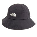 ザ・ノース・フェイス ニット帽 レディース ノースフェイス ハット レディース L コットン ブラック COTTON BUCKET HAT NE3HP13A-BLKL THE NORTH FACE