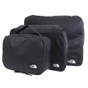 ノースフェイス 小物 メンズ レディース トラベルポーチ ブラック TRAVEL POUCH 3-SET NN2PP82A-BLK THE NORTH FACE