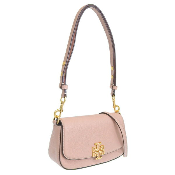 トリーバーチ バッグ レディース ショルダーバッグ アウトレット レザー ピンク BRITTEN CONVERTIBLE CROSSBODY 138772-664 TORY BURCH