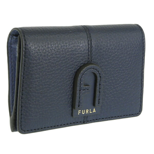 フルラ 小物 レディース カードケース アウトレット レザー ネイビー DAFNE M CARD CASE WP00298BX03352442S FURLA