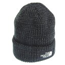 ノースフェイス 小物 メンズ レディース ニット帽 ブラック SALTY DOG BEANIE nf0a3fjwjk3-blk THE NORTH FACE