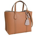 トリーバーチ 革バッグ レディース トリーバーチ バッグ レディース ショルダーバッグ レザー ブラウン PERRY TRIPLE-COMPARTMENT SMALL TOTE 81928-905 TORY BURCH