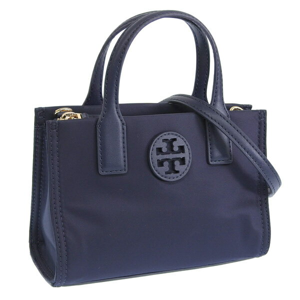 トリーバーチ バッグ レディース ハンドバック 2WAY ショルダーバッグ アウトレット OS ネイビー ELLA NYLON MINI TOTE 146437-405 TOR..