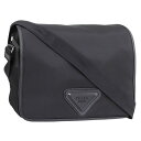 プラダ バッグ メンズ ショルダーバッグ アウトレット ブラック TESSUTO RUBBER 2VD039 TESSUTO+SAFFIAN NERO PRADA