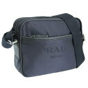 プラダ バッグ メンズ レディース ショルダーバッグ アウトレット ネイビー BANDOLIERA 2VH144 TESSUTO+SAFFIAN BLEU PRADA