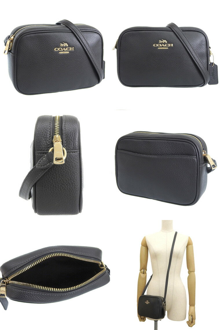 コーチ バッグ レディース ショルダーバッグ アウトレット レザー ブラック CQ875IMBLK COACH