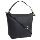 フルラ バッグ レディース ショルダーバッグ 2WAY アウトレット レザー ブラック ATENA HOBO S BAG WB01211VTO000O6000 FURLA