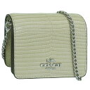 コーチ 小物 レディース カードケース アウトレット レザー グリーン CR372SVA5 COACH