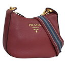 プラダ バッグ レディース ショルダーバッグ アウトレット レザー レッド 1BC180 VITELLO PHENIX RUBINO PRADA