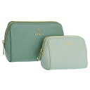 フルラ フルラ 小物 レディース ポーチ アウトレット レザー グリーン FURLA CAMELIA COSMETIC CASE M WE00453ARE0002052S FURLA