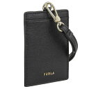 フルラ バッグ レディース ID カードケース アウトレット レザー ブラック FURLA LINDA S BADGE HOLDER WP00247B30000...