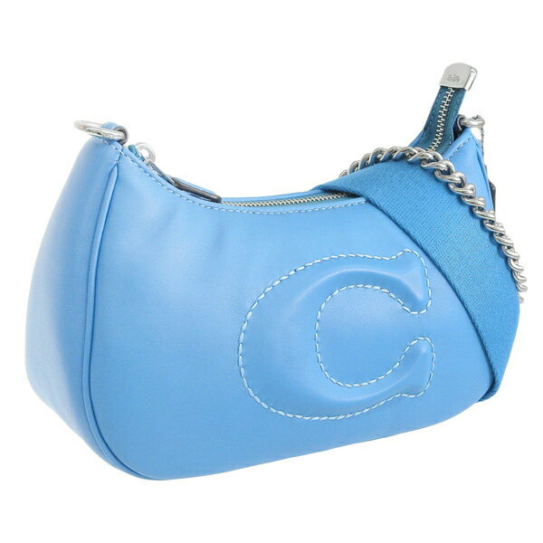 コーチ バッグ レディース ショルダーバッグ アウトレット レザー ブルー C QLT TERI SB CHN WE CJ608SVA09 COACH