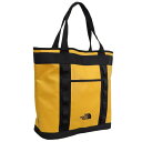 ノースフェイス バッグ メンズ レディース トートバッグ イエロー×ブラック CAMP GEAR BAG M NN2PQ19C-GYE THE NORTH FA...